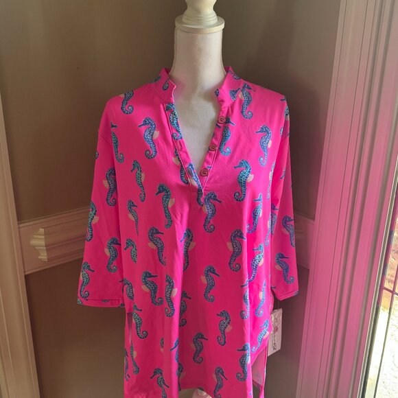 Lulu B Seahorse Tunic - Picture 1 of 6